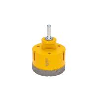 Коронка алмазная профессиональная по керамограниту и железобетону М14 вакуумное спекание 68мм для УШМ Kranz KR-92-1025