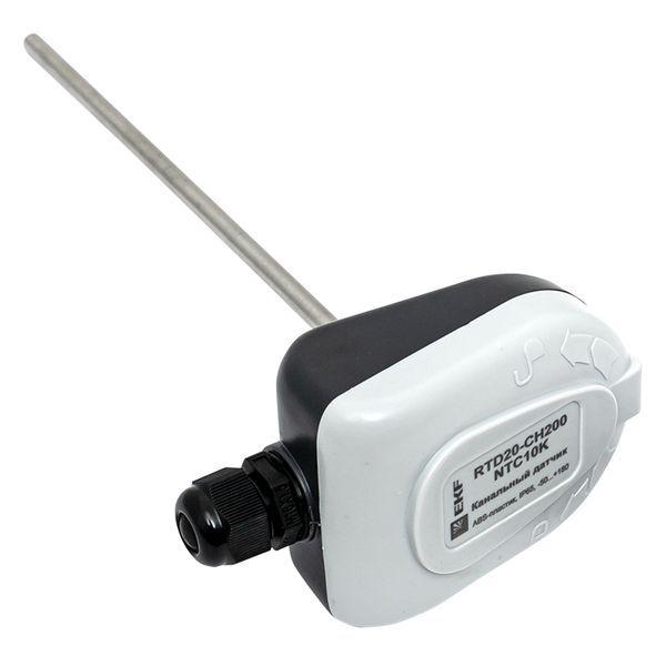 Датчик температуры канальный 200мм EKF RTD20-CH200-NTC10K
