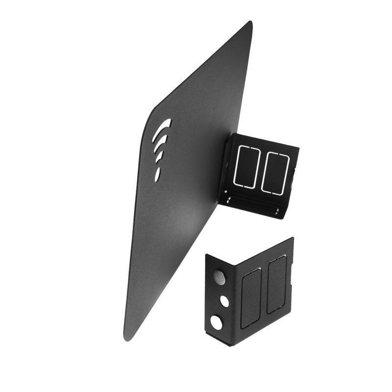 Держатель для хранения роутера с регулировкой размеров настенный черн. Rexant 38-0713