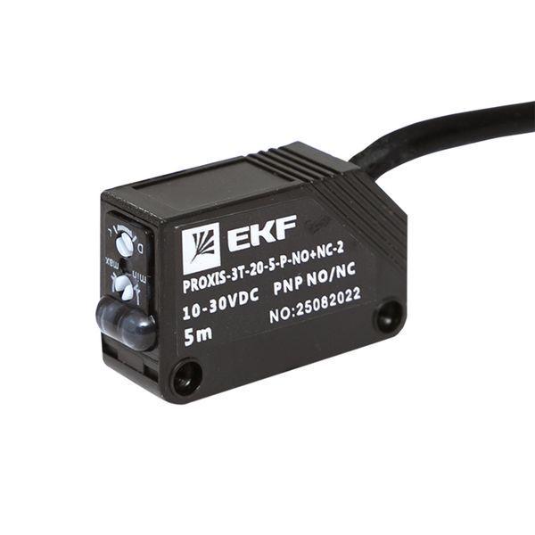 Датчик оптический бесконтактный EKF PROXIS-3T-20-5-P-NO+NC-2