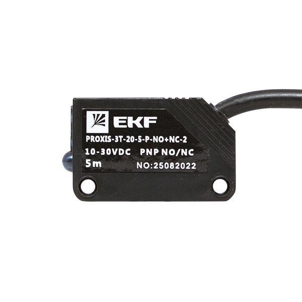 Датчик оптический бесконтактный EKF PROXIS-3T-20-5-P-NO+NC-2