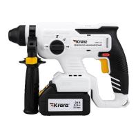 Перфоратор аккумуляторный SDS-plus 2.2Дж 1х4А.ч в кейсе Kranz KR-PT-120