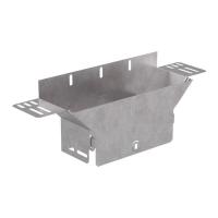 Ответвитель для лотка вертикальный 200х100 Стандарт с крышкой Промрукав PR16.0942