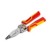 Плоскогубцы многофункциональные диэлектрические PRO 210мм с тестером Kranz KR-12-4656-3