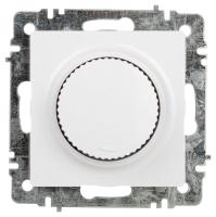 Светорегулятор Intro Accent 6-401-01 поворотный 600Вт 230В IP20 СУ бел. Intro Б0063668